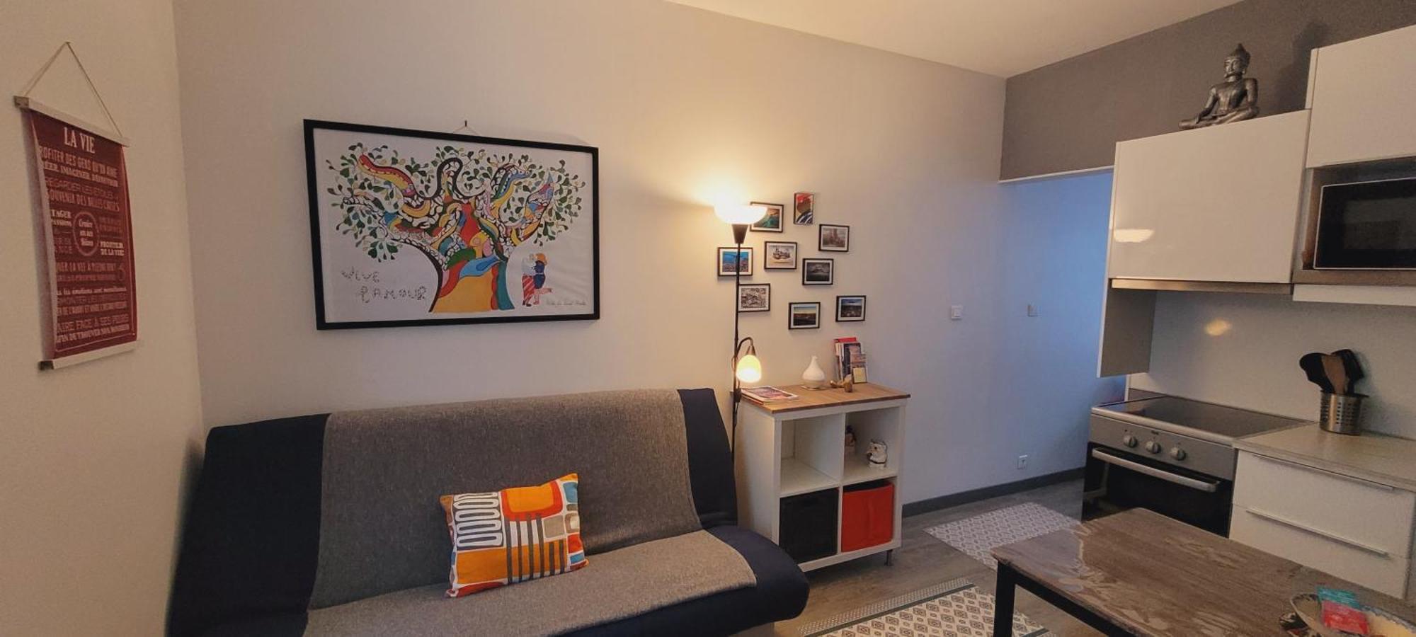 Notre Bout Du Monde T1Bis Brest Centre Terrasse Apartment Luaran gambar